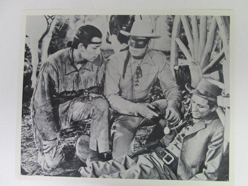 Lone Ranger & Tonto 8x10 B&W Movie Still