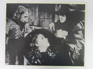 Wizard of Oz Dorothy and the Wicked Witch 8x10 B&W Movie Still