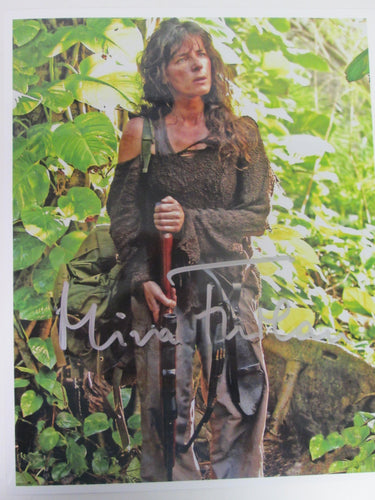Mira Furlan Signed Color Photo Lost