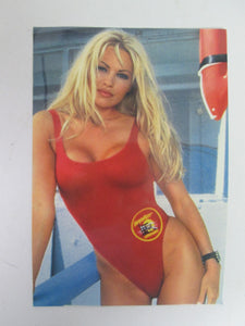 Pamela Lee as C.J. Parker Baywatch 4x6 Postcard 1996