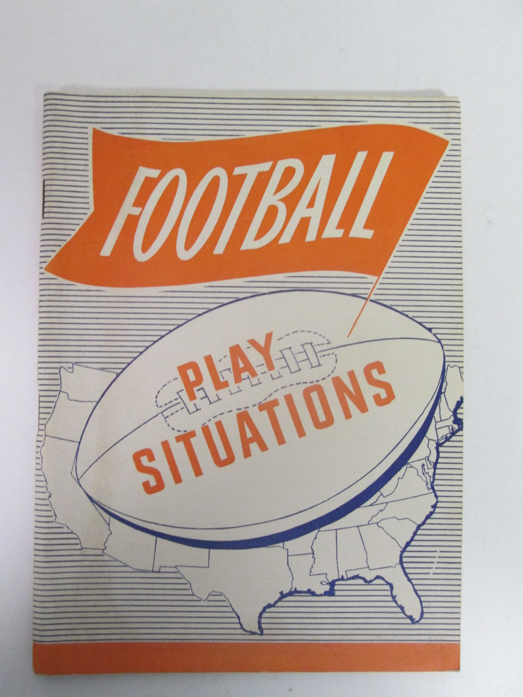 Football Play Situations National Federation 1945 By Hugh Ray (Rare)