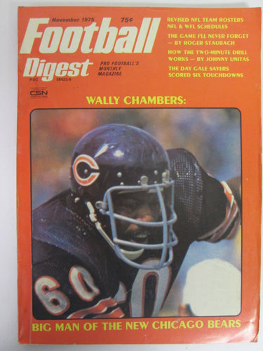 Football Digest November 1975