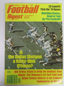Football Digest October 1976