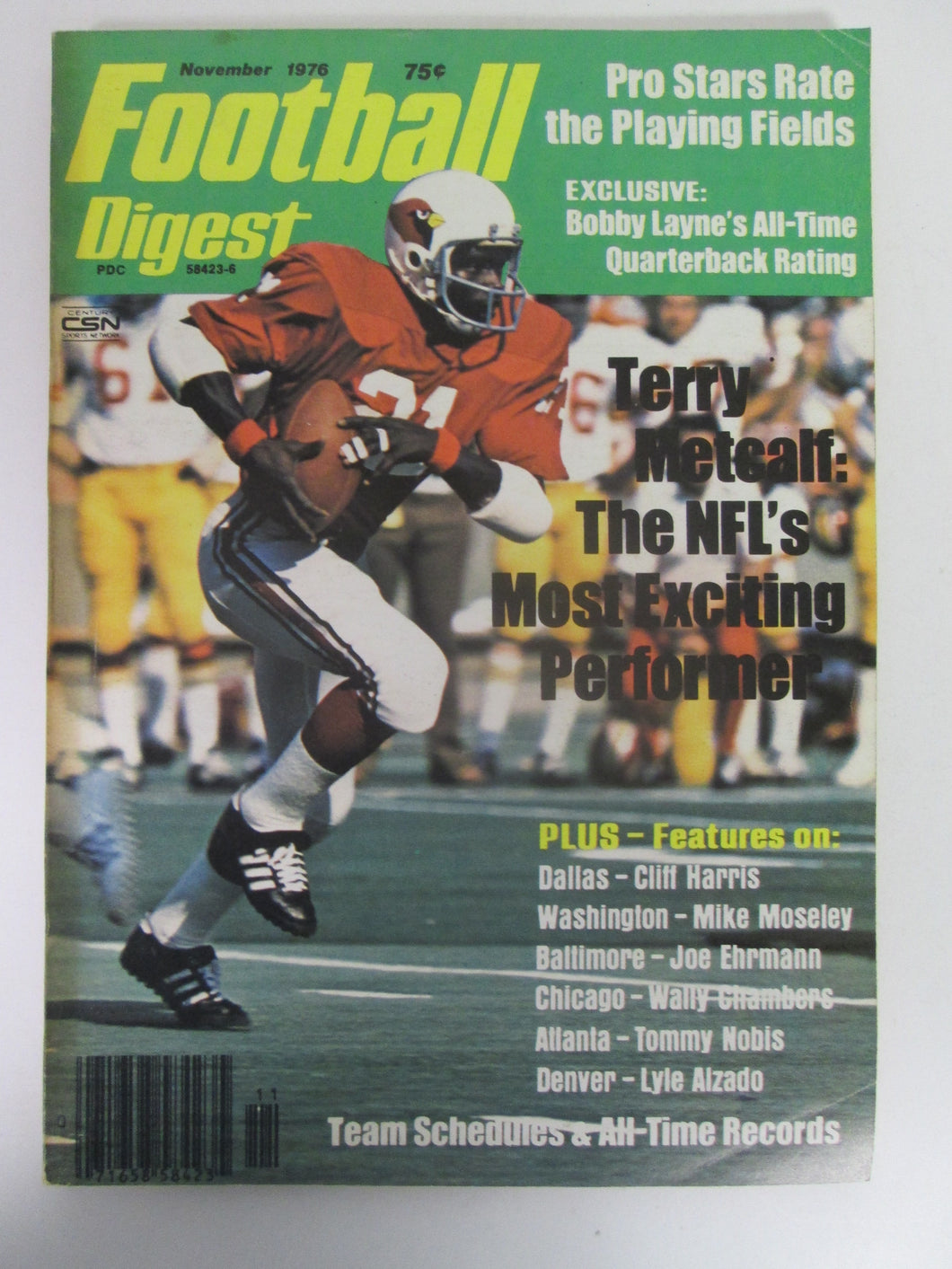 Football Digest November 1976