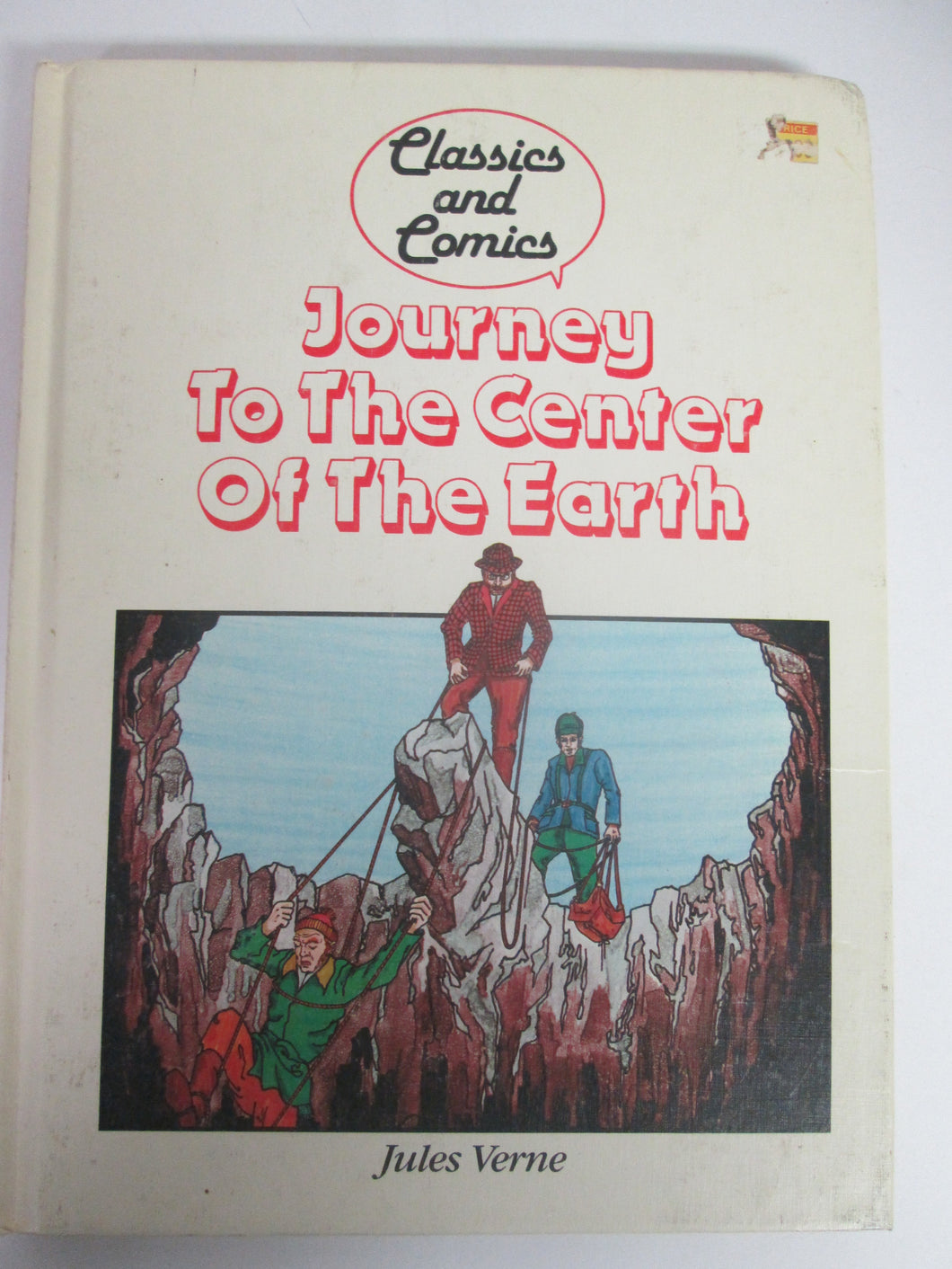 Journey To The Center Of The Earth by Jules Verne Classics & Comics HC 1985