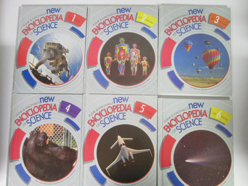 Funk & Wagnalls New Encyclopedia of Science Vols 1-6 HC 1986