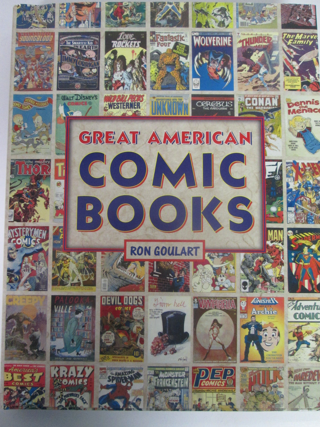 Great American Comic Books by Ron Goulart HC 2001