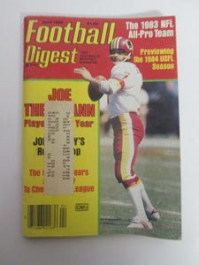 Football Digest April 1984