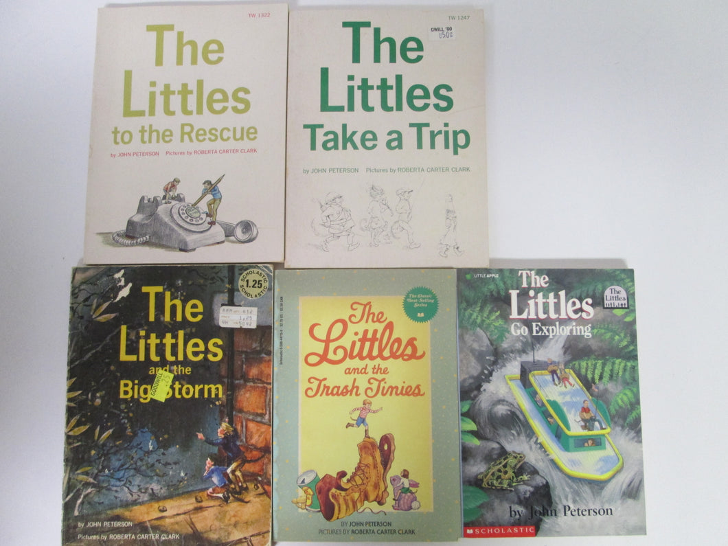 The Littles 5 Book Set by John Peterson PB