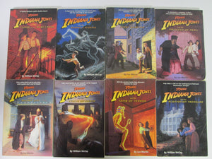 Young Indiana Jones Set 1-8 by William McCay & Les Martin PB 1990-1991
