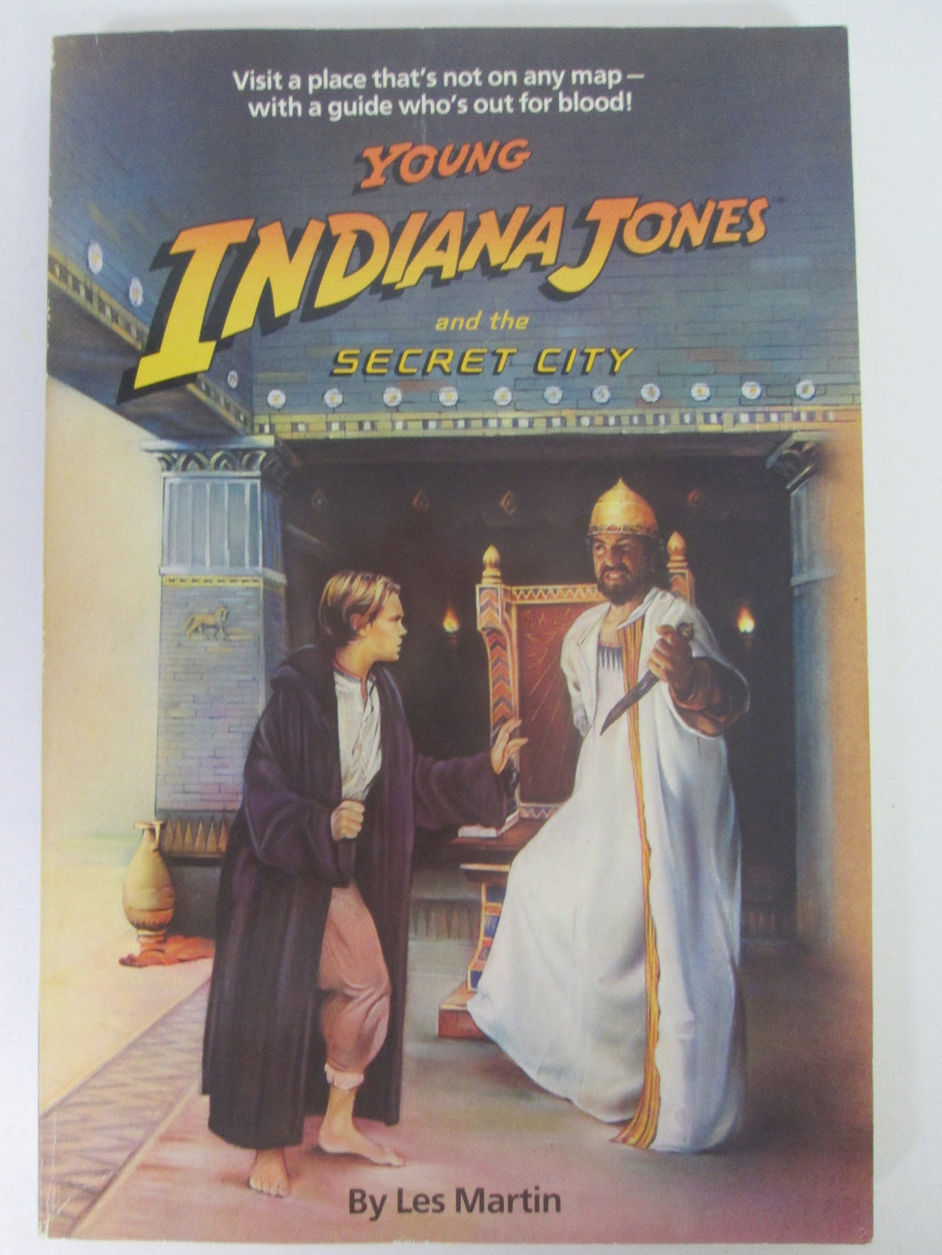 Young Indiana Jones and the Secret City by Les Martin PB 1990