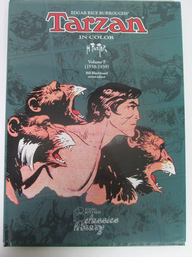 Tarzan in Color Comic Strips Vol 8 1938-1939 by Burne Hogarth 1994 HC