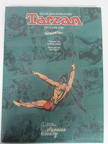 Tarzan in Color Comic Strips Vol 14 1944-1945 by Burne Hogarth 1996 HC