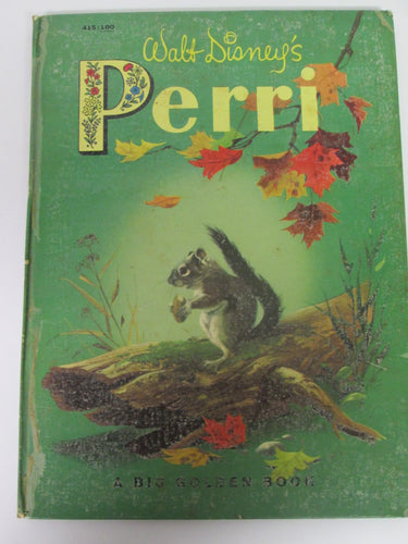 Walt Disney's Peri A Big Golden Book 1957 HC