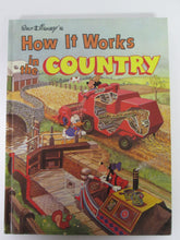 Walt Disney's How It Works Series: In the City and In the Country 2 Books 1982 HC