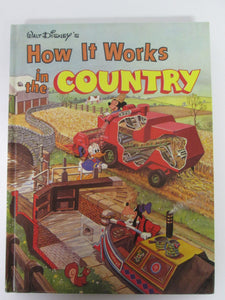 Walt Disney's How It Works Series: In the City and In the Country 2 Books 1982 HC