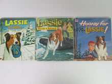 Lassie set of 3 Children's Books Whitman HC