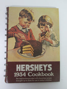 Hershey's 1934 Cookbook 1971 Spiral Bound HC
