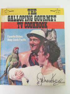 The Gallopong Gourmet TV Cookbook by Graham Kerr Vols 1 & 2 1972 HC