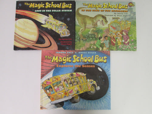 Magic School Bus 3 Books HC