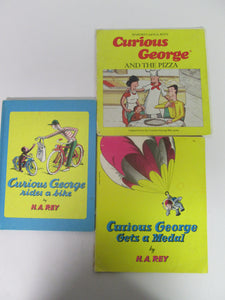 Curious George 3 books