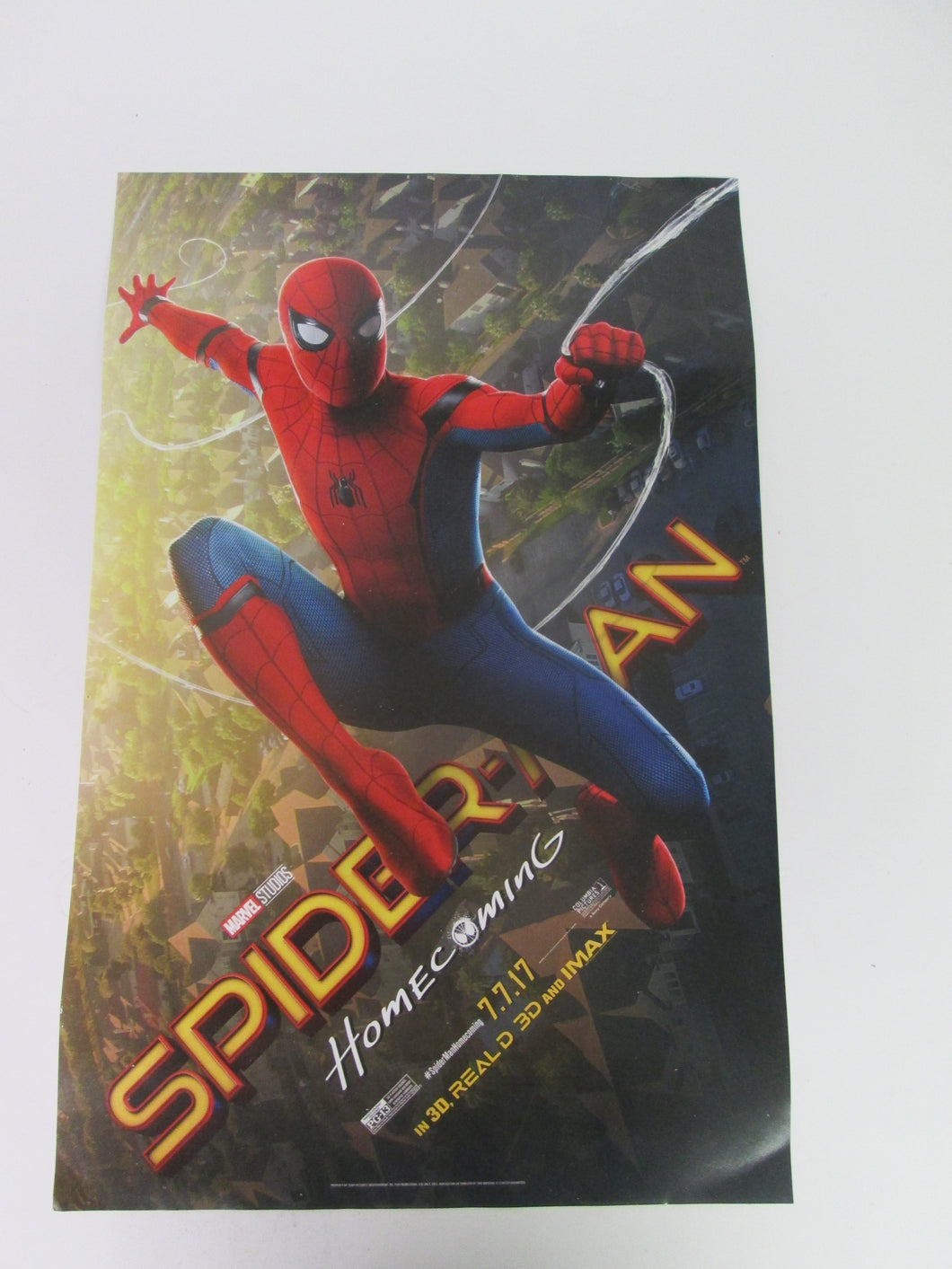 Spiderman Home Coming Movie Poster 11x17
