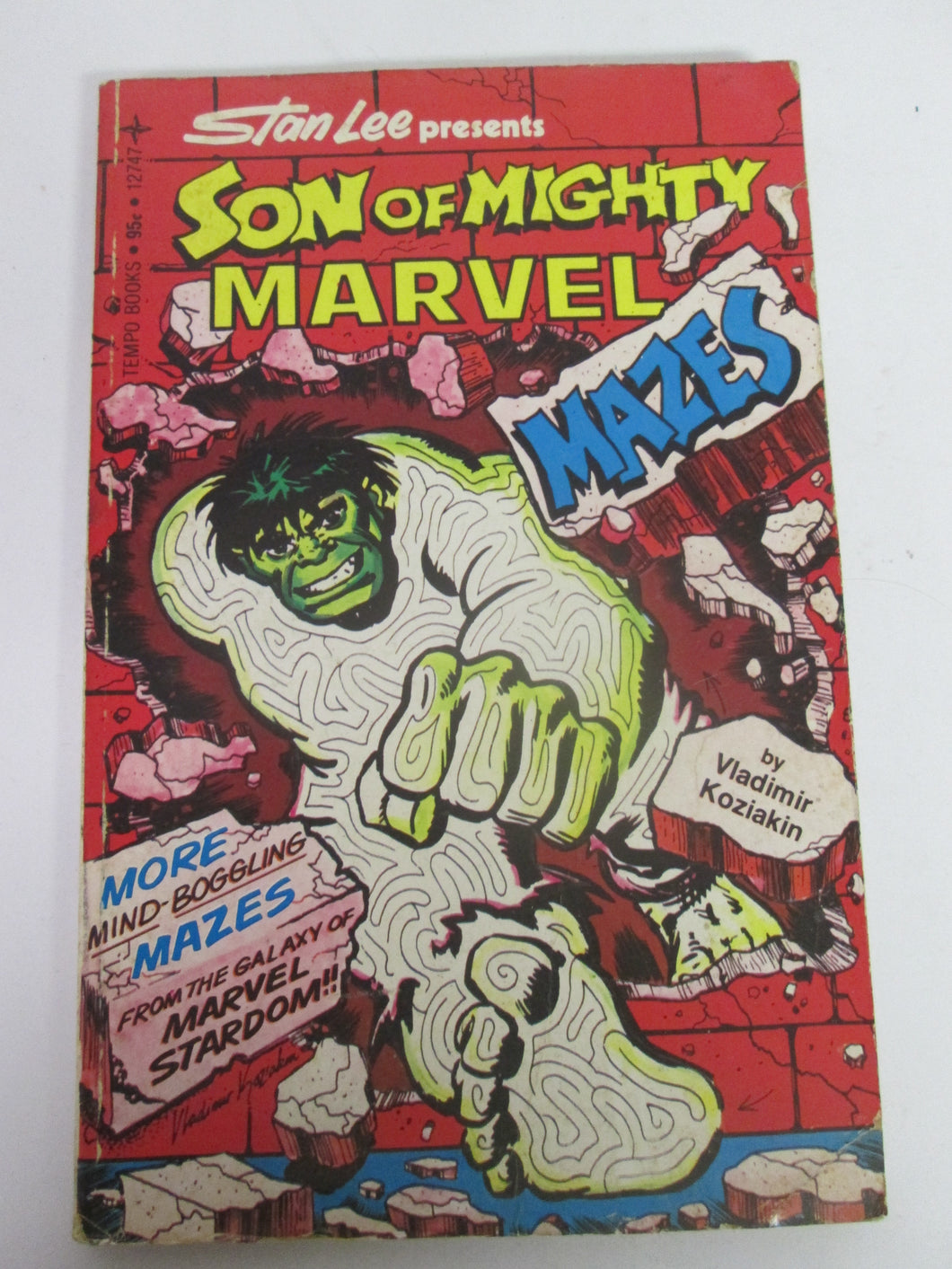 Stan Lee Presents Son of Mighty Marvel Mazes by Vladimir Koziakin 1977 PB