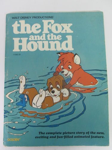 Disney's The Fox and the Hound 1981 Comic Book Format PB