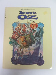Disney's Return To OZ Movie adaptation 1985 Comic Book format PB