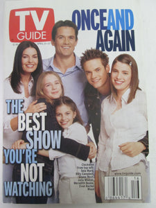TV Guide Once And Again Cover April 21-27 2001 Evan Rachel Wood