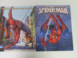 8 School Super-hero folders - Superman, Spider-Man, Batman & Justice League