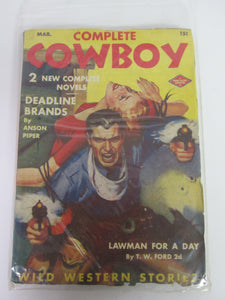 Complete Cowboy Pulp Fiction Mar 1943
