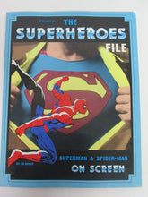 The Superheroes File Superman and Spider-Man On Screen by Ed Gross 1986 PB