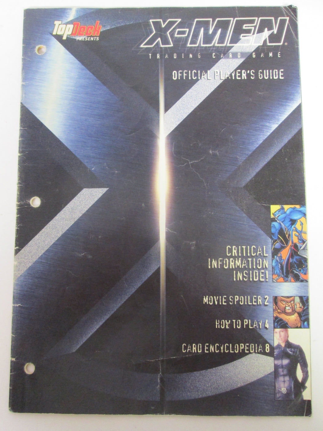 X-Men Trading Card Game Official Players Guide
