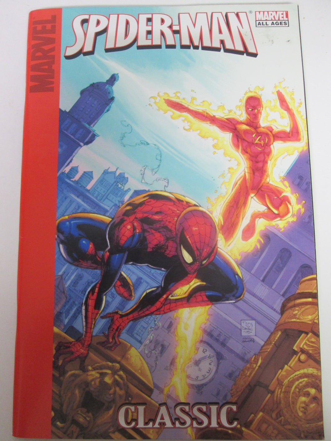 Target Spider-man Classic reprints Amazing Fantasy 15, Spider-Man 1-3 and Official Handbook of the Marvel Universe: Spider-Man 2006