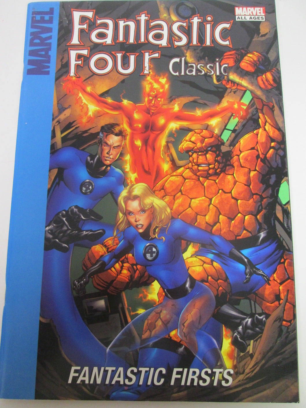 Target Fantastic Four Fantastic Firsts reprints FF 1-2 and Official Handbook of the Marvel Universe: FF 2006