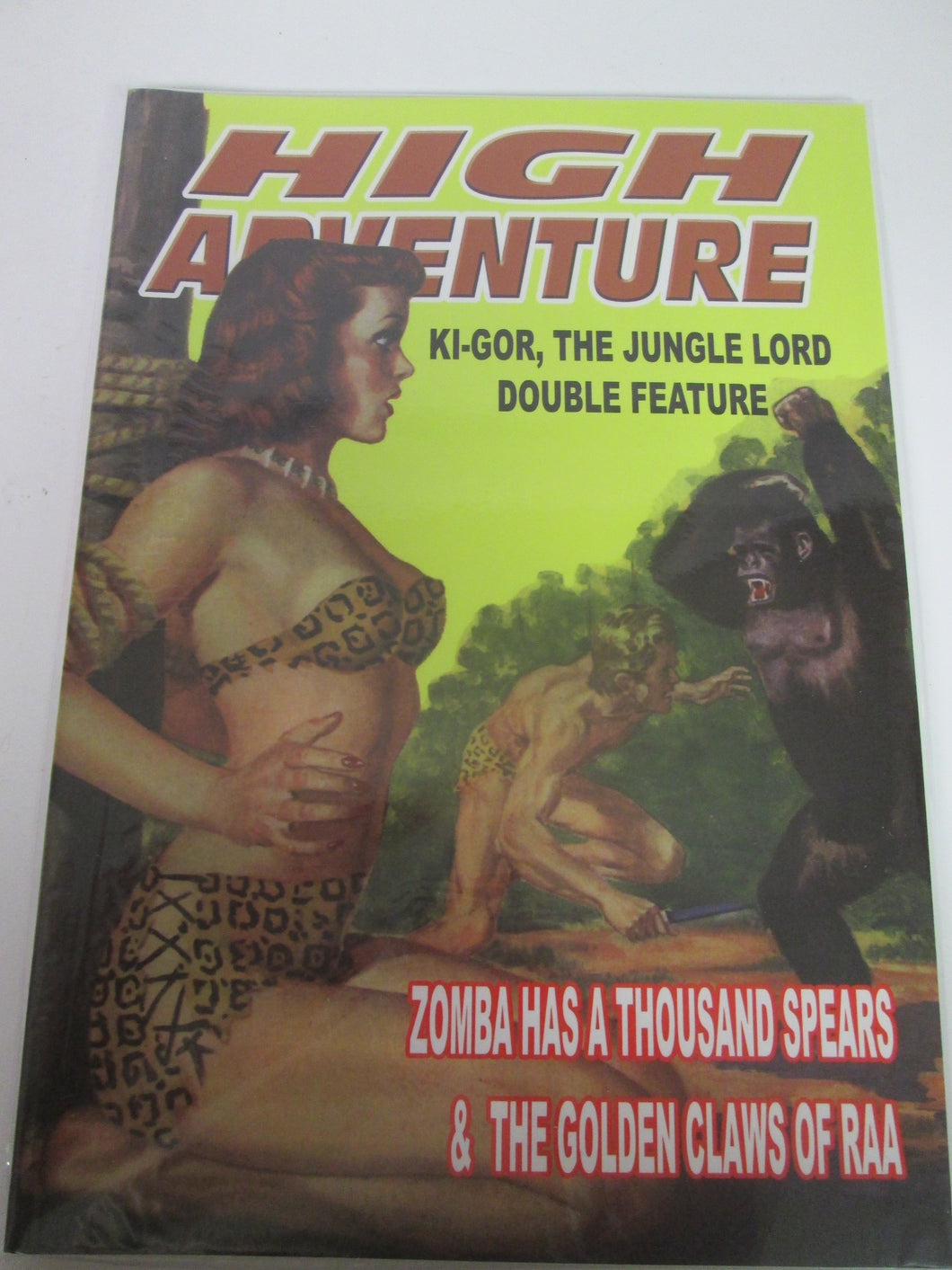High Adventure Ki-Gor, The Jungle Lord Double Feature #103 Pulp Reprint PB
