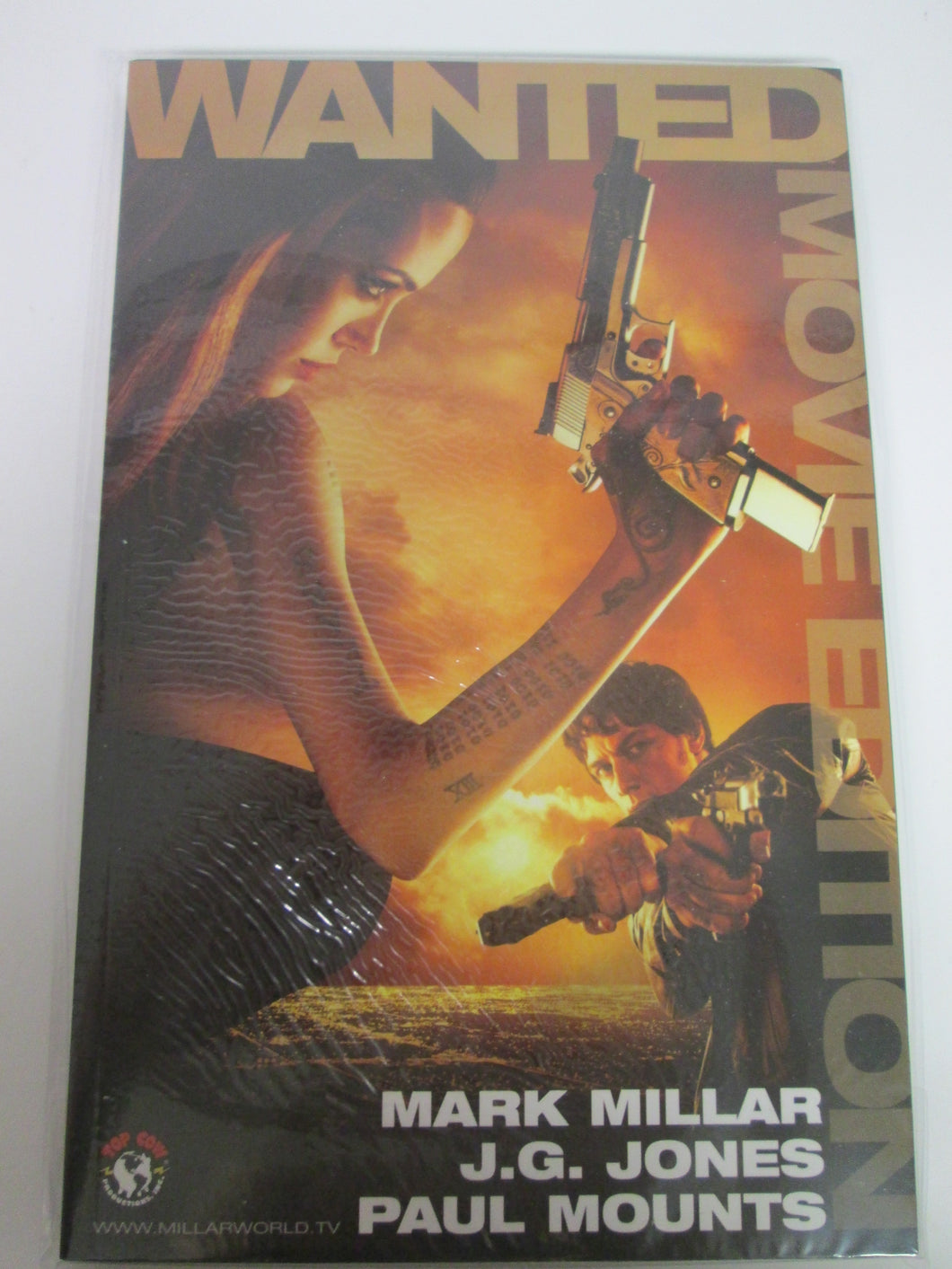 Wanted Movie Edition GN Angelina Jolie Cover by Mark Millar 2005 PB