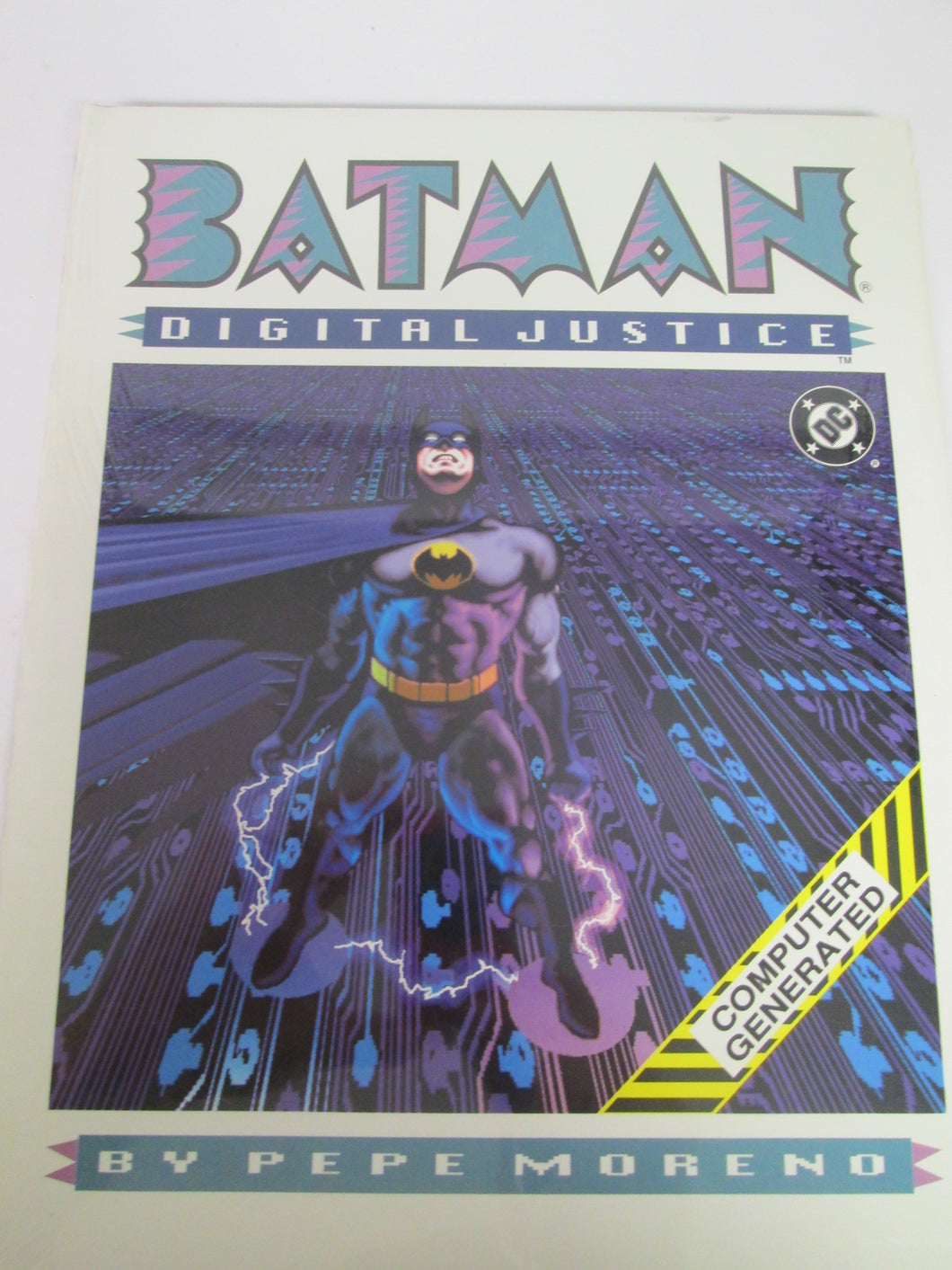 Batman Digital Justice by Pepe Moreno sealed GN HC