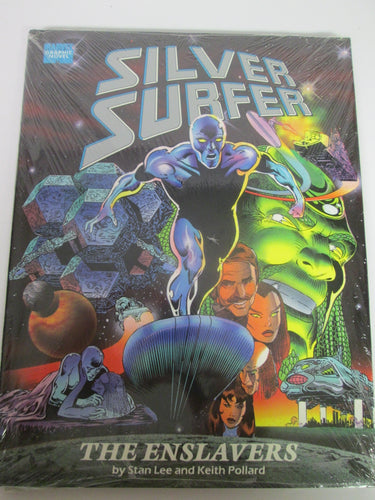 Silver Surfer The Enslavers by Stan Lee & Keith Pollard sealed GN HC
