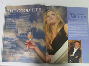 Wine Report Magazine Vaness Hoelsher cover and interview, former Playboy model February March 2007