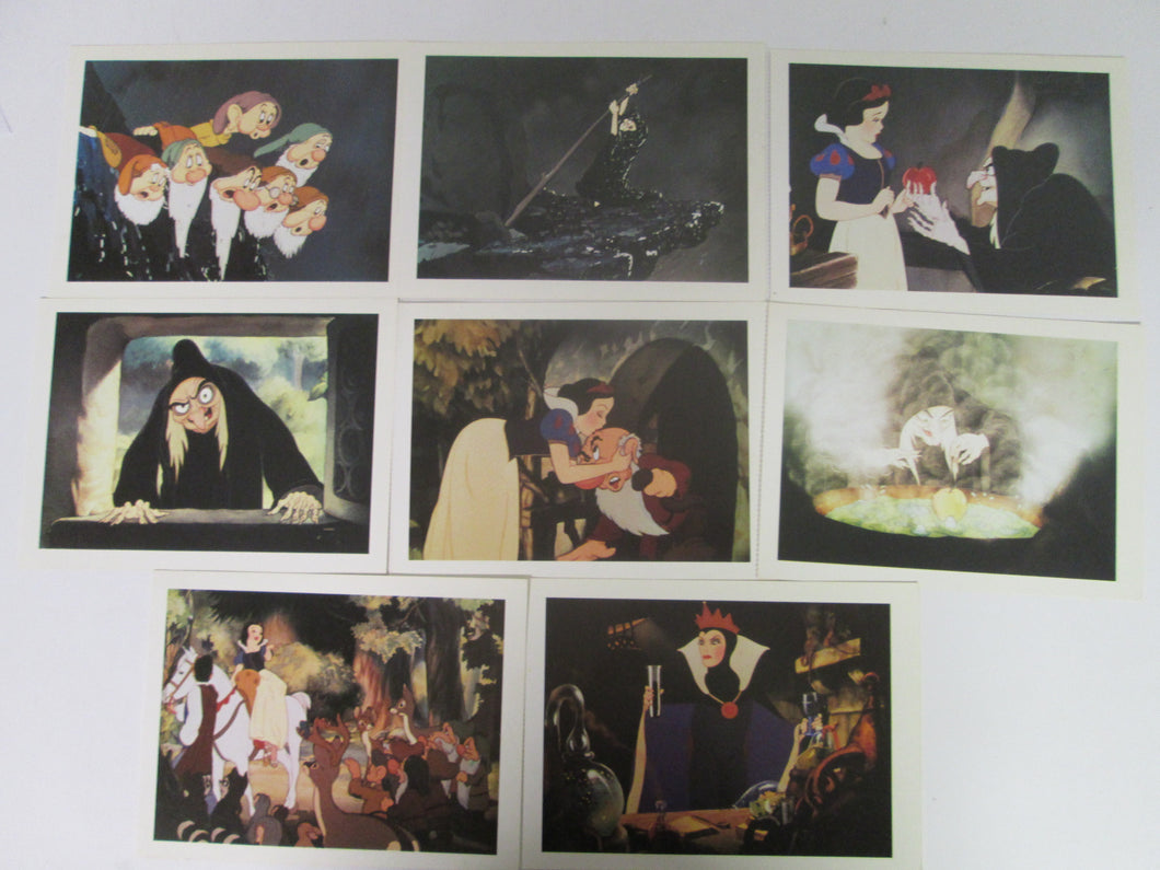 Walt Disney's Snow White Post Card Set of 8 1994