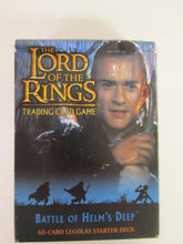 Lord of the Rings Trading Card Game Battle of Helm's Deep 60 Card Legolas Starter Deck 2003