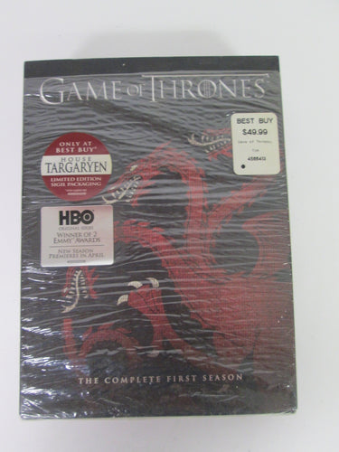 Game of Thrones Complete First Season DVD Pre-owned