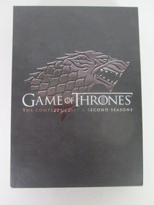 Game of Thrones Complete First & Second Season DVD Pre-Owned