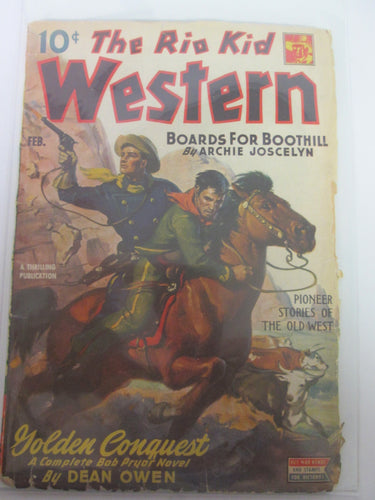 The Rio Kid Western Pulp Magazine February 1945