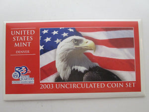 2004 Uncirculated Coin Set Denver with Certificate of Authenticity