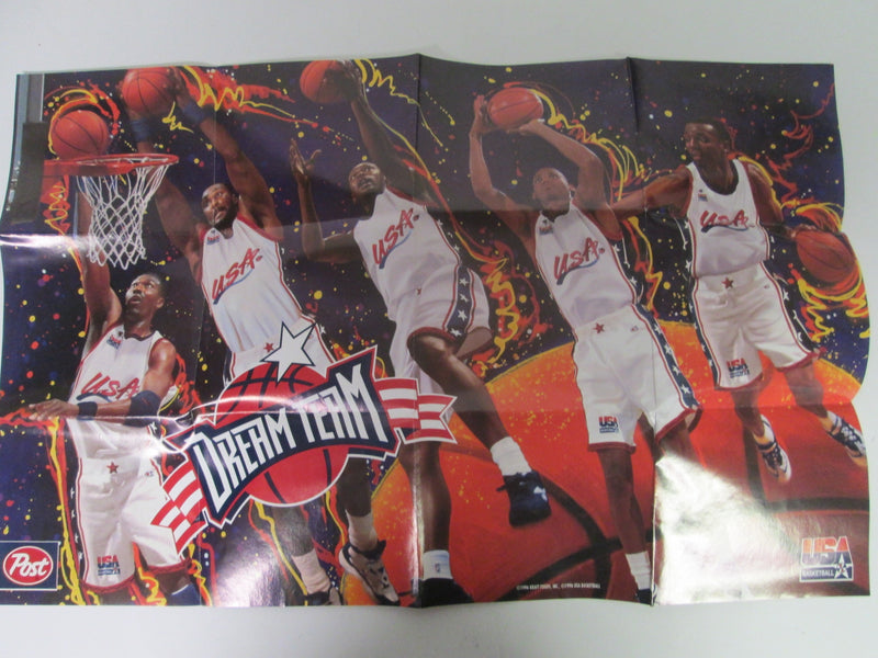 Post USA Basketball Dream Team Poster 1996 – Fun Stuff Super Store