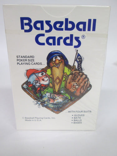 Baseball Cards Playing Cards Sealed 1989