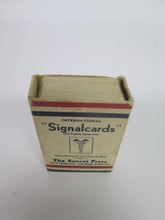 International Signal Cards Flash cards standard card deck size WWII Navy